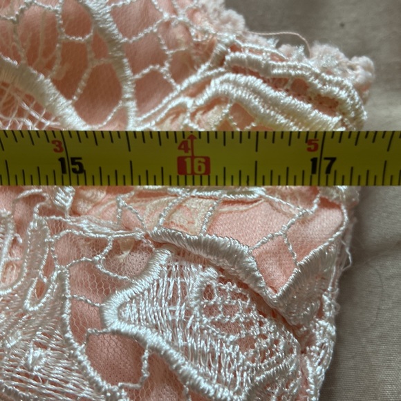 🆕 Beautiful peach coloured maxi evening dress in size us 8 - Picture 8 of 11